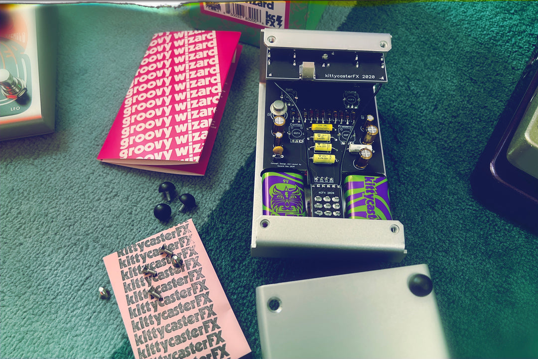 Dynamic + Responsive Effects Pedals | kittycasterFX Dynamic + Responsive Effects Pedals | kittycasterFX