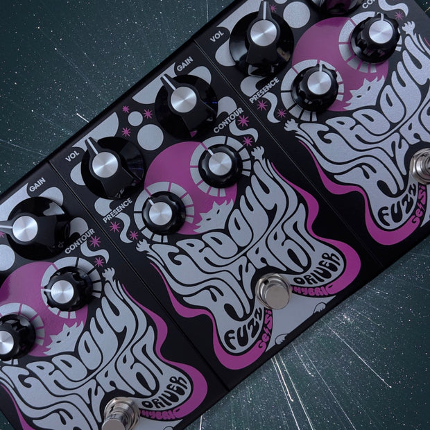 Groovy Wizard Fuzz Driver - Limited Black Colorway